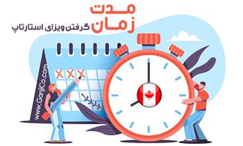 مدت زمان گرفتن ویزای استارتاپ کانادا